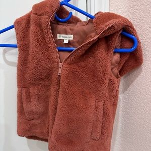 Tucker & Tate fur vest